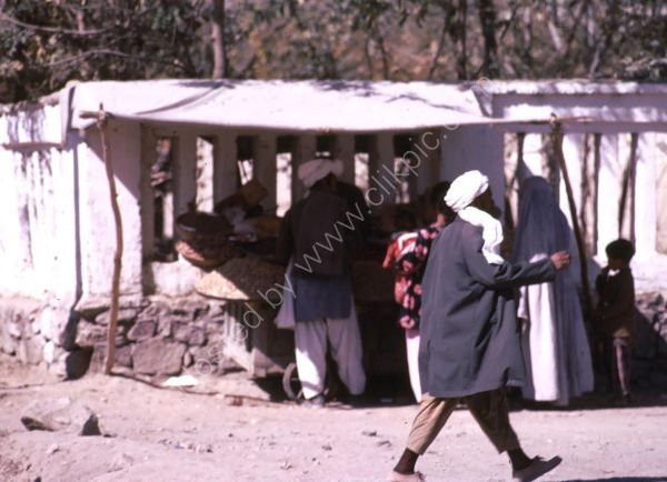 Afghani Man, Roadside Stall, Kabul